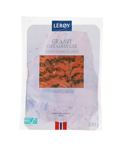 Graavikirjolohi viipale 200g paketti