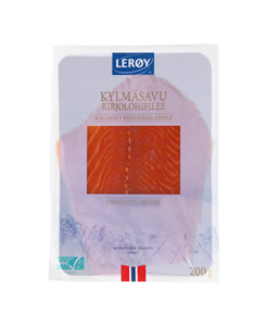 Lerøy kylmäsavukirjolohifilee viipale 200g paketti