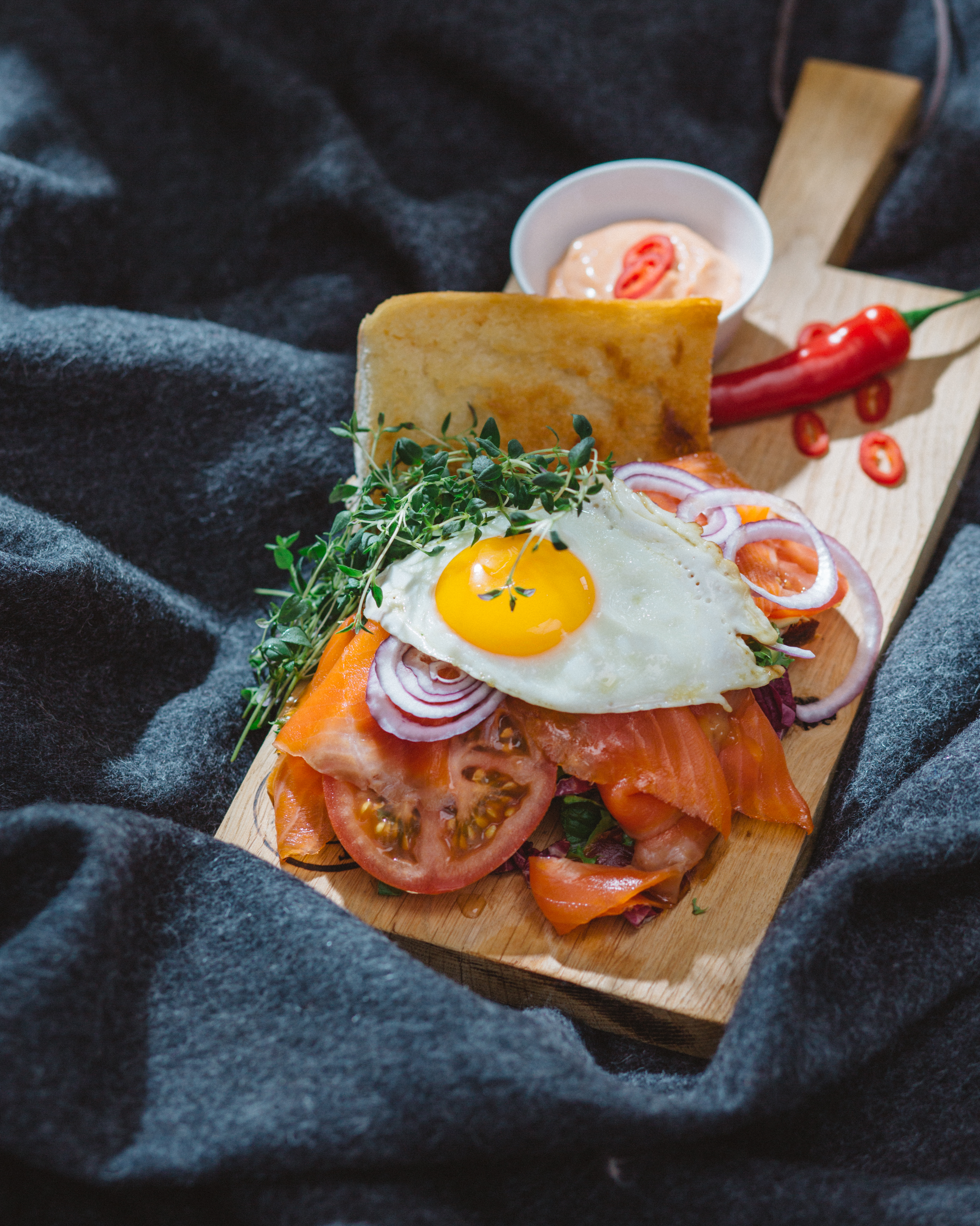 Portugisisk smörrebröd på svenskt vis