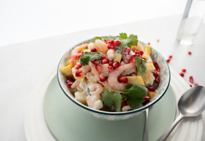 Rekesalat med mango